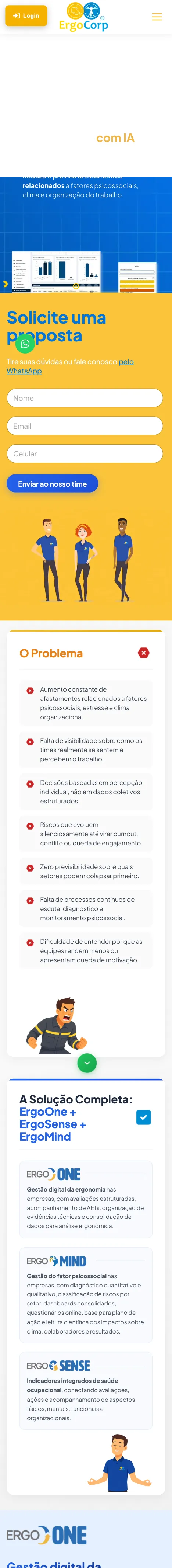 ErgoOne no celular