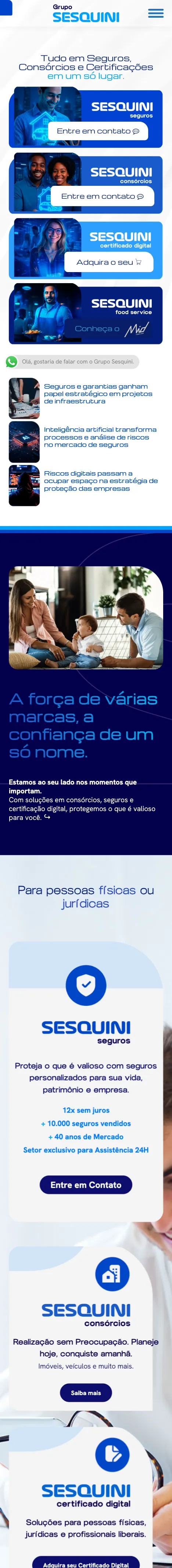 Grupo Sesquini no celular