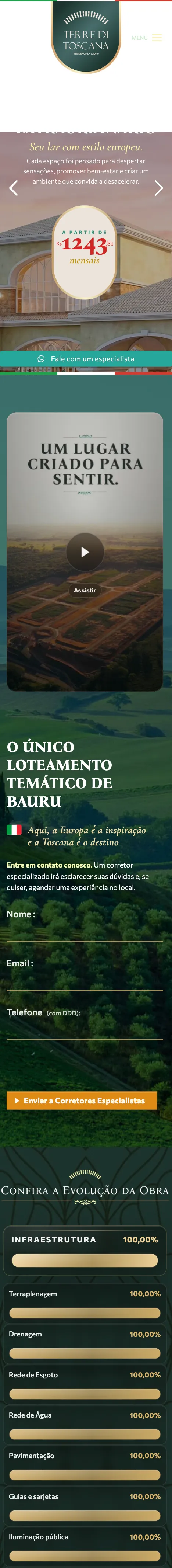 Terre di Toscana no celular