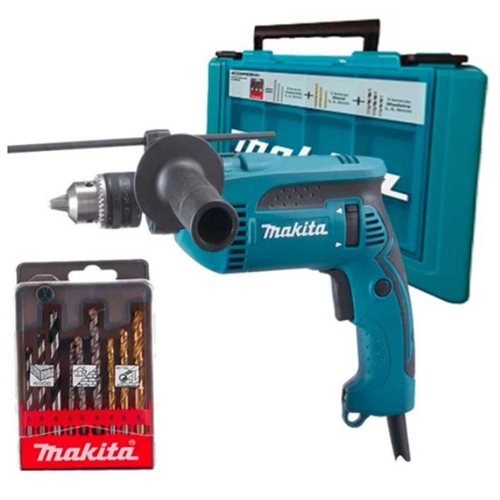 Furadeira de Impacto MAKITA HP1640KX1 760Watts 127Volts