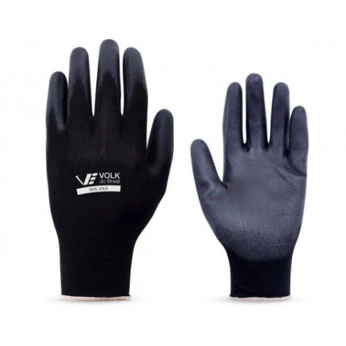 Luva Tricotada VOLK Tátil Black Preta 09 G