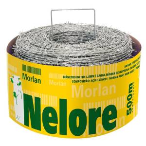 ARAME FARPADO MORLAN NELORE FIO 16 C/500M